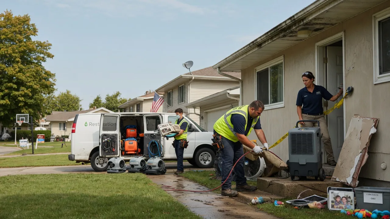 Water Damage Restoration in Menlo, IA near me